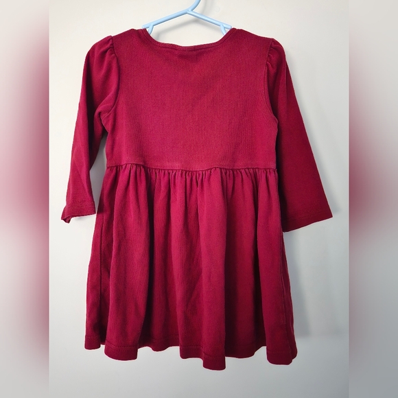 Gymboree Red Dress with Black Ribbon - Picture 2 of 5